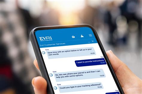 evri customer service chat